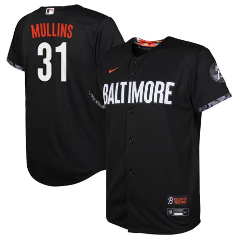 men's baltimore orioles nike black 2023 city connect replica jersey|baltimore orioles jerseys.